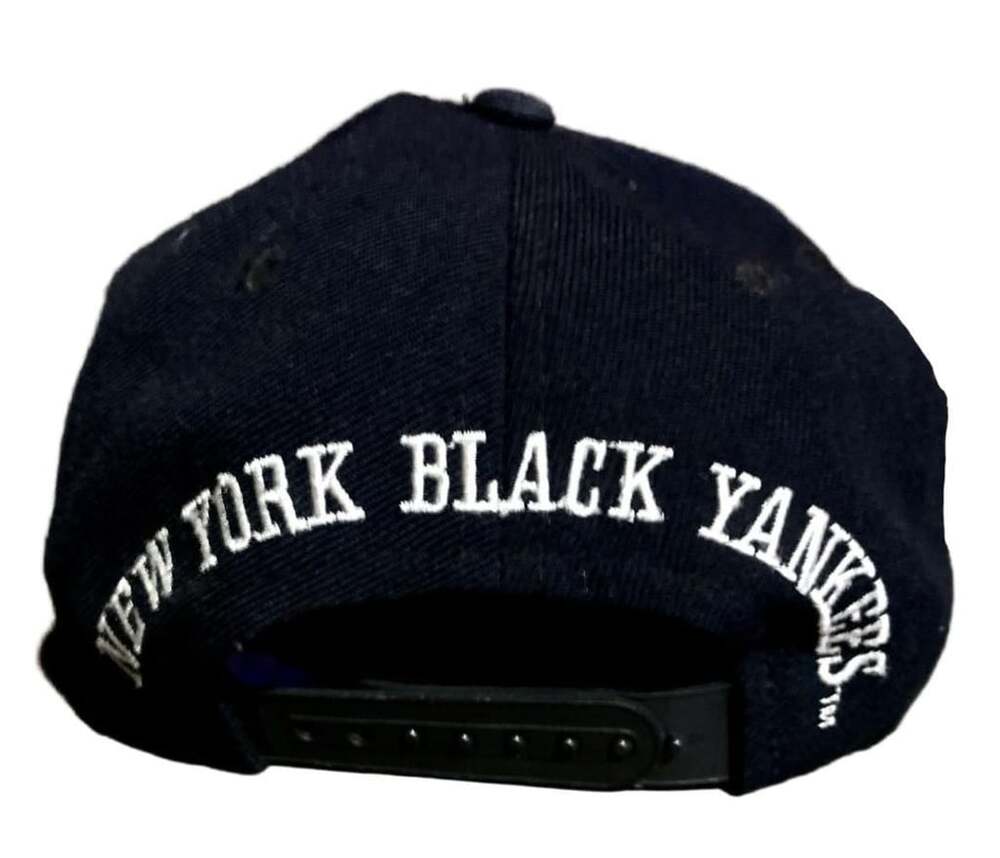 Rare! New York Black Yankees Negro Leagues Baseball Black Snapback Cap
